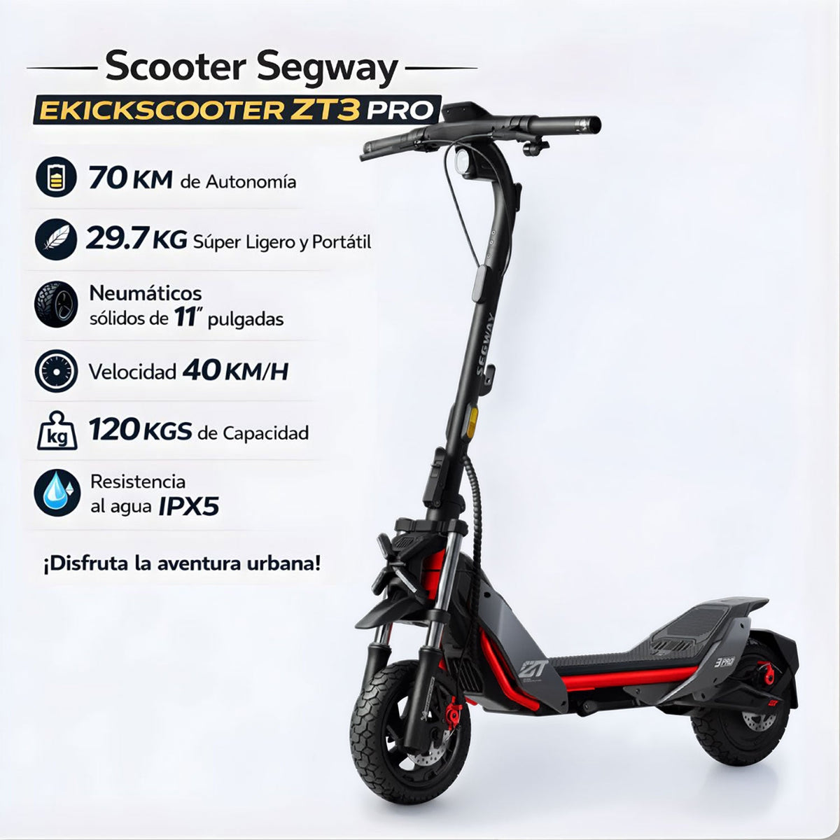 Segway Ninebot ZT3 Pro Electric Scooter