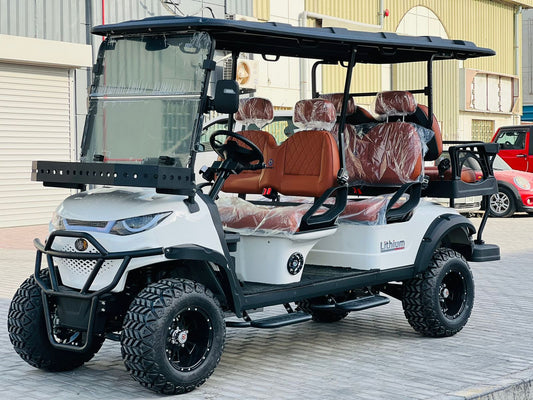 Megawheels Green Rider Lifted Golf Buggy 4+2 Seater