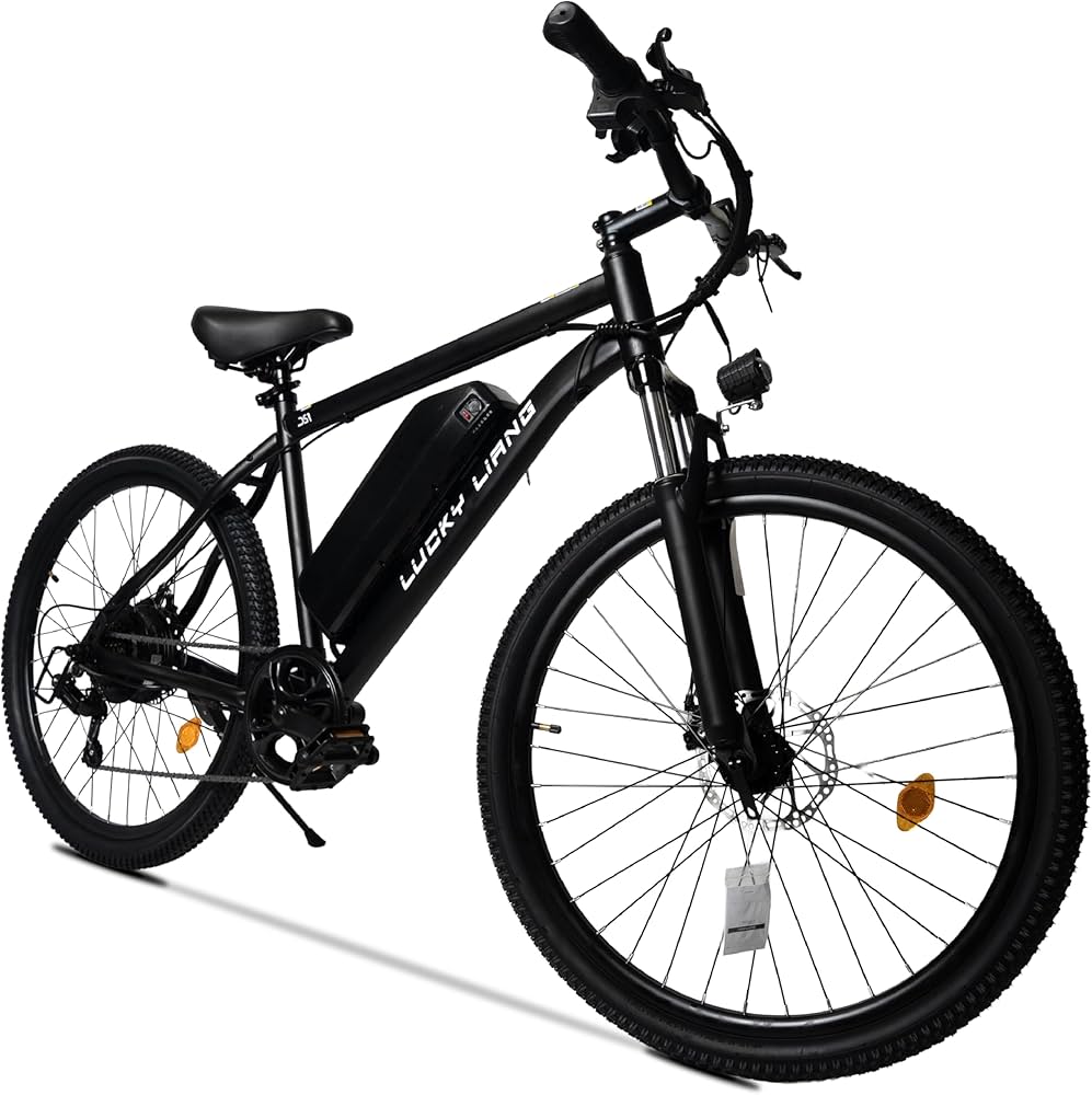 Lucky Liang Electric Mountain Bike – 350W | 60km Range | -Speed Shim