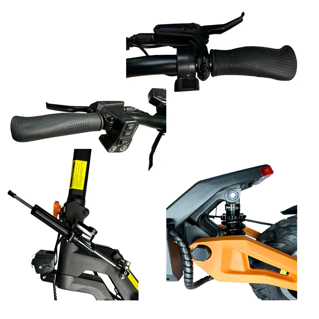 Kugoo Kirin G4 Pro 2024 Model | 60V 35Ah | 120km Long Range |3200W POWER |